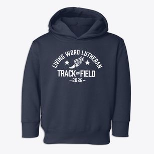 Living Word Lutheran High School Track and Field Toddler Hoodie