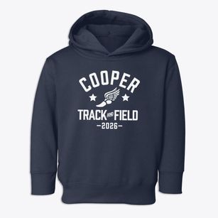 Cooper Elementary School Track and Field Toddler Hoodie