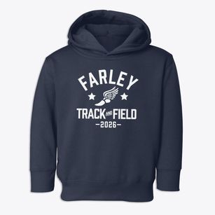 Farley Elementary School Track and Field Toddler Hoodie