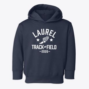 Laurel Elementary School Track and Field Toddler Hoodie