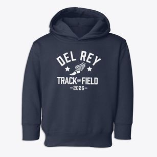 Del Rey Elementary School Track and Field Toddler Hoodie