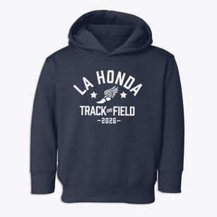 La Honda Elementary School Track and Field Toddler Hoodie