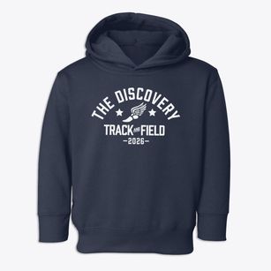 The Discovery Center School Track and Field Toddler Hoodie