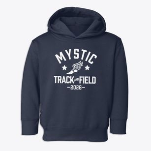 Mystic Middle School Track and Field Toddler Hoodie