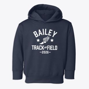 Bailey Middle School Track and Field Toddler Hoodie
