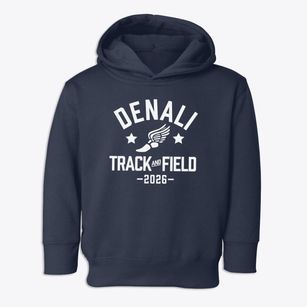 Denali Elementary School Track and Field Toddler Hoodie