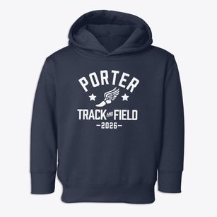 Porter Elementary School Track and Field Toddler Hoodie