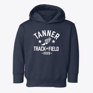 Tanner Elementary School Track and Field Toddler Hoodie