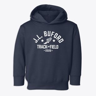 J.l. Buford Intermediate Center School Track and Field Toddler Hoodie