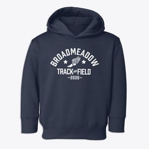 Broadmeadow Elementary School Track and Field Toddler Hoodie