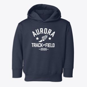 Aurora Christian School Track and Field Toddler Hoodie