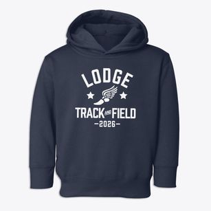 Lodge Elementary School Track and Field Toddler Hoodie