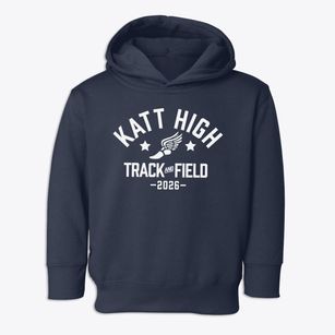 Katt High Track and Field Toddler Hoodie