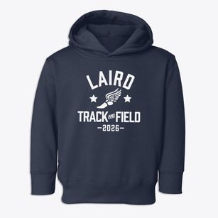 Laird Elementary School Track and Field Toddler Hoodie