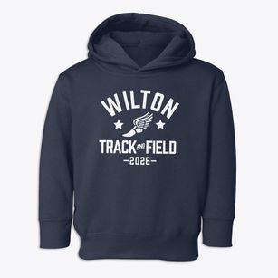 Wilton Elementary School Track and Field Toddler Hoodie