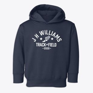 J H Williams Middle School Track and Field Toddler Hoodie