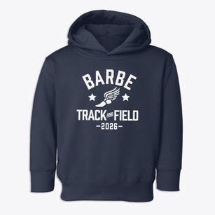 Barbe Elementary School Track and Field Toddler Hoodie