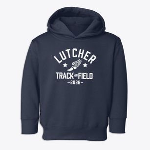 Lutcher Elementary School Track and Field Toddler Hoodie