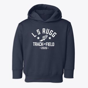L S Rugg Elementary School Track and Field Toddler Hoodie