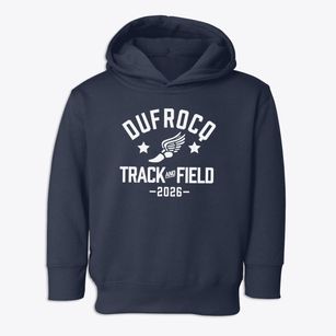 Dufrocq Elementary School Track and Field Toddler Hoodie