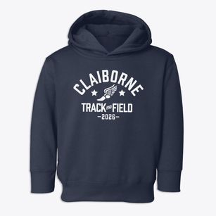 Claiborne Elementary School Track and Field Toddler Hoodie