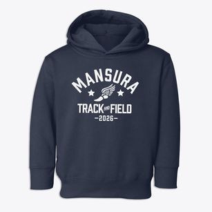 Mansura Middle School Track and Field Toddler Hoodie