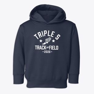 Triple S Christian School Track and Field Toddler Hoodie