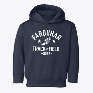 William H. Farquhar Middle School Track and Field Toddler Hoodie