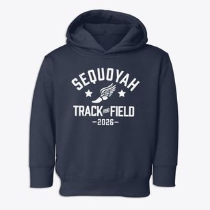 Sequoyah Elementary School Track and Field Toddler Hoodie