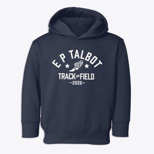 E P Talbot Middle School Track and Field Toddler Hoodie