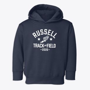 Russell Elementary School Track and Field Toddler Hoodie