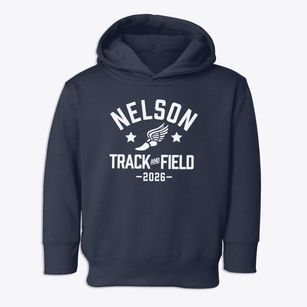 Nelson Early Childhood Center Track and Field Toddler Hoodie