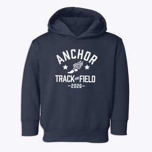 Anchor Bay Lighthouse Middle School Track and Field Toddler Hoodie