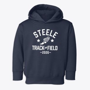 Steele Elementary School Track and Field Toddler Hoodie