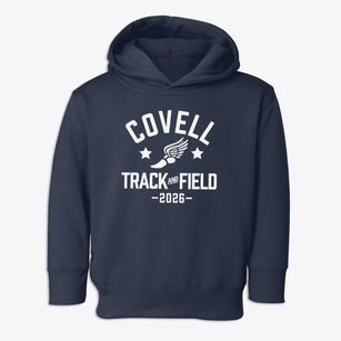 Covell Elementary School Track and Field Toddler Hoodie