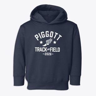 Piggott Elementary School Track and Field Toddler Hoodie
