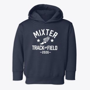 Mixter School Track and Field Toddler Hoodie