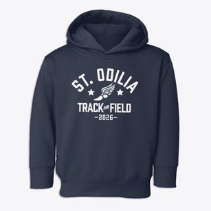 Saint Odilia Catholic School Track and Field Toddler Hoodie