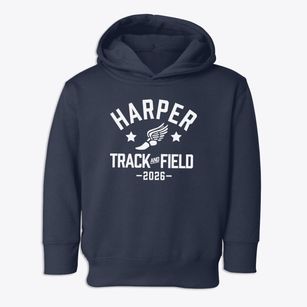 Harper Mccaughan Elementary School Track and Field Toddler Hoodie