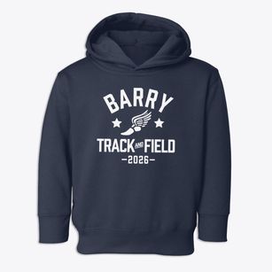 Barry School Track and Field Toddler Hoodie