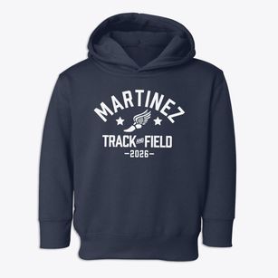 Martinez Elementary School Track and Field Toddler Hoodie