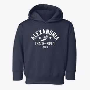 Alexandria Middle School Track and Field Toddler Hoodie