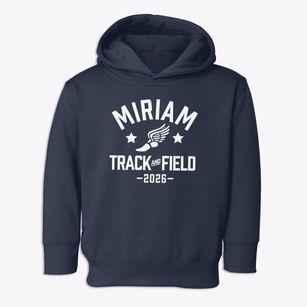 Miriam Morris Private School Track and Field Toddler Hoodie