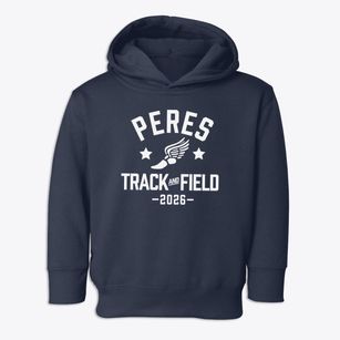 Peres Elementary School Track and Field Toddler Hoodie