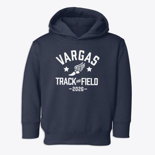 Vargas Elementary School Track and Field Toddler Hoodie