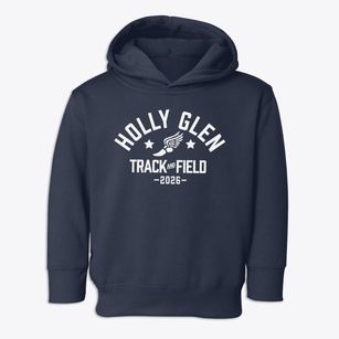 Holly Glen School Track and Field Toddler Hoodie