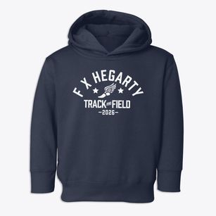 F X Hegarty School Track and Field Toddler Hoodie