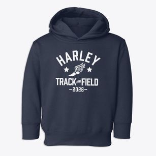 The Harley School Track and Field Toddler Hoodie