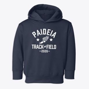 Paideia School 15 Track and Field Toddler Hoodie