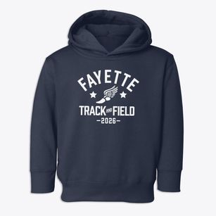 Fayette Middle School Track and Field Toddler Hoodie